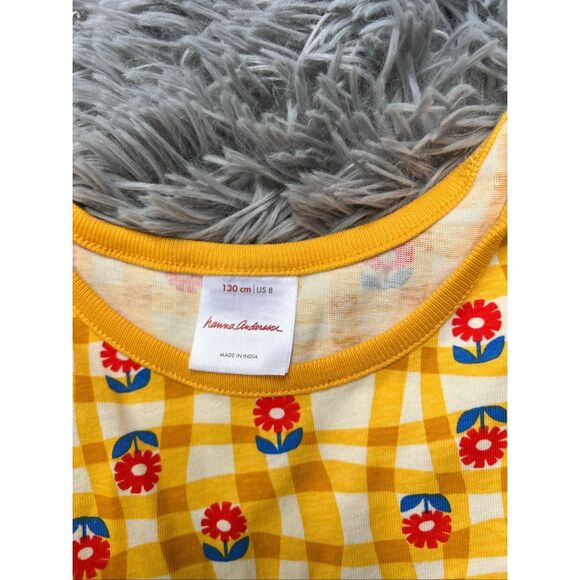 Hanna Anderson Sleeveless Print Pocket Dress size 8 - Picture 5 of 5